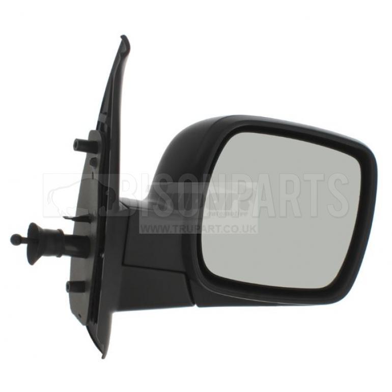 BLACK TEXTURED CABLE ADJUST MIRROR HEAD DRIVER SIDE RH