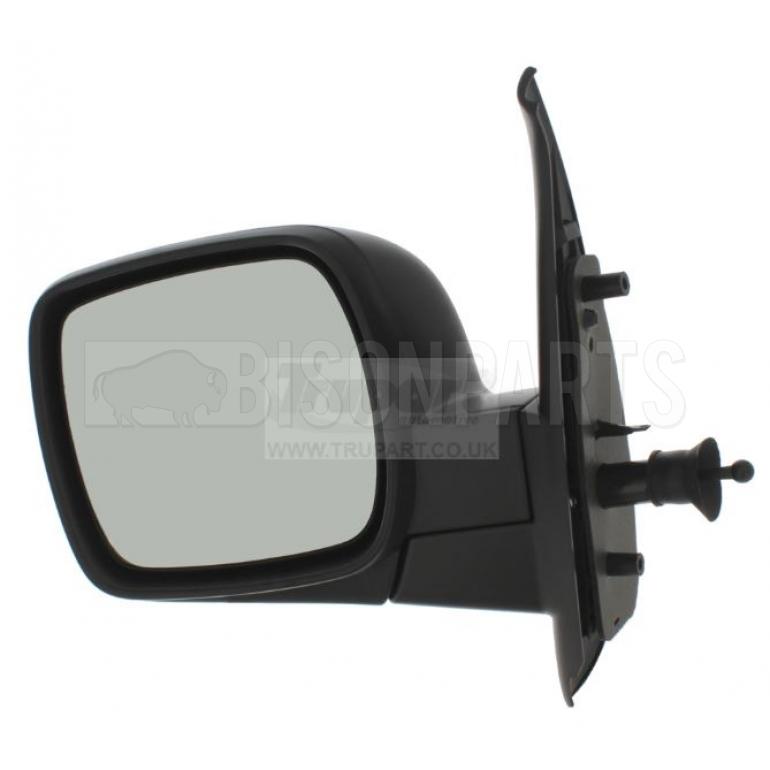 BLACK TEXTURED CABLE ADJUST MIRROR HEAD PASSENGER SIDE LH