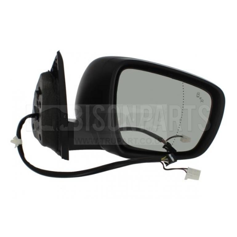 PRIMED ELECTRIC ADJUST POWER FOLDING HEATED MIRROR HEAD DRIVER SIDE RH