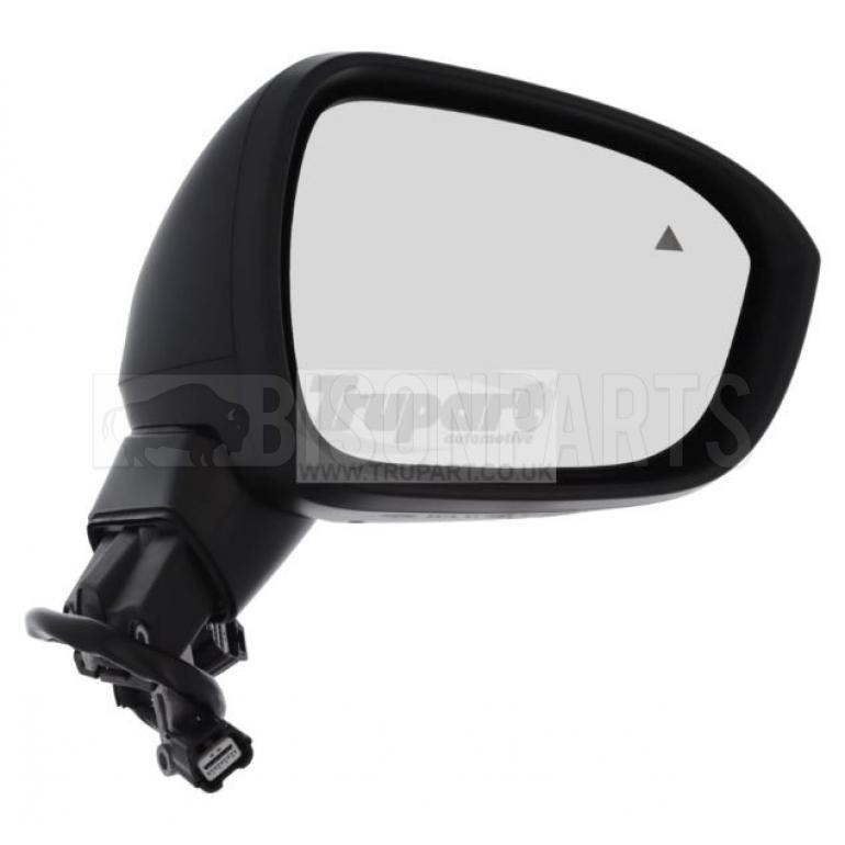 PRIMED ELECTRIC ADJUST POWER FOLDING HEATED MIRROR HEAD DRIVER SIDE RH