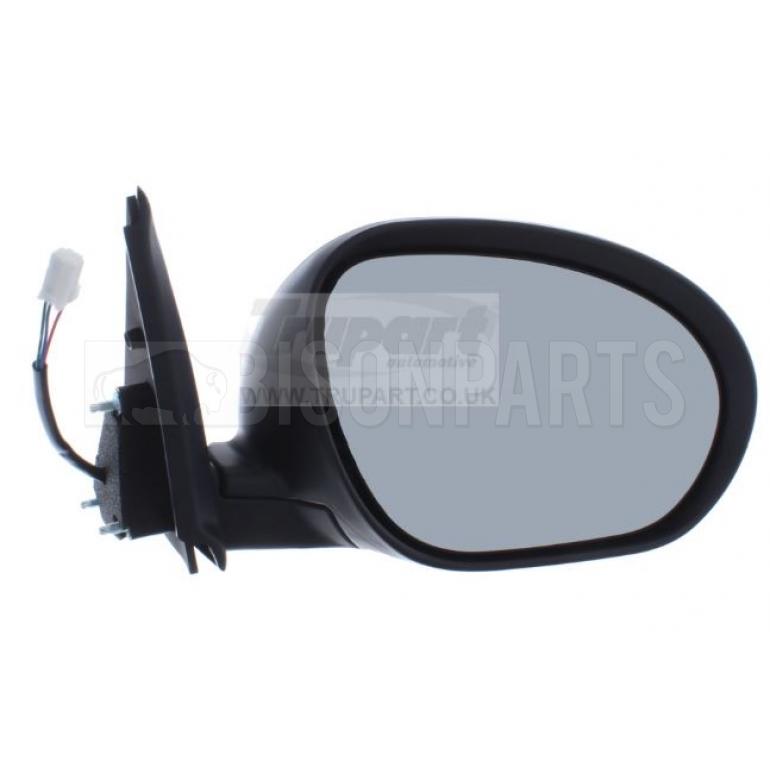 BLACK ELECTRIC ADJUST MIRROR HEAD DRIVER SIDE RH