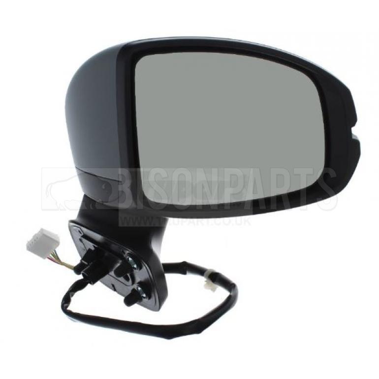 PRIMED ELECTRIC ADJUST MIRROR HEAD DRIVER SIDE RH