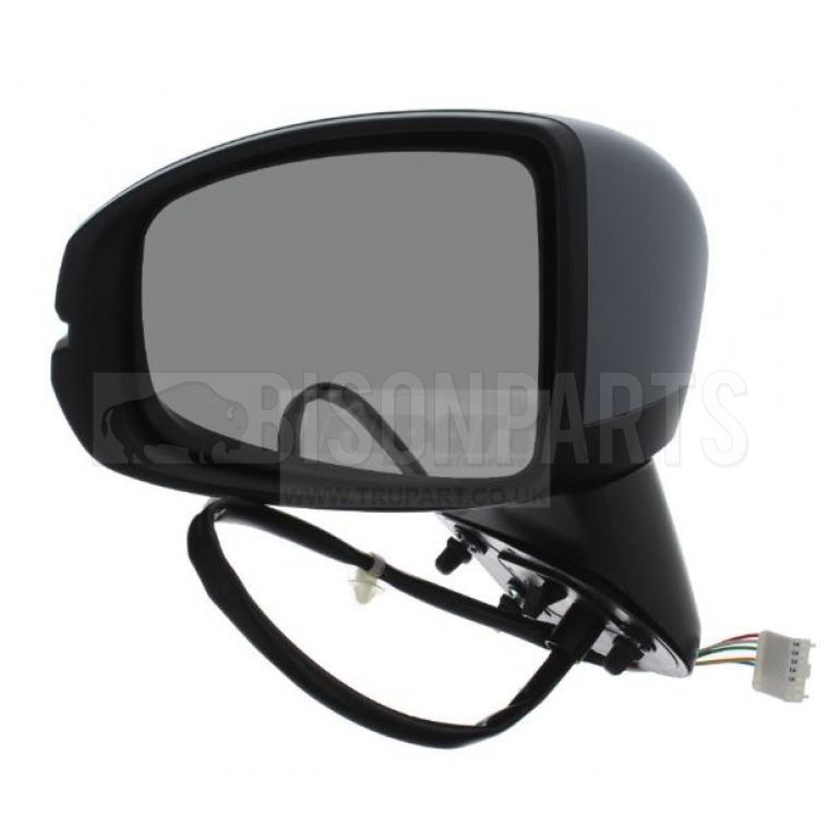 PRIMED ELECTRIC ADJUST MIRROR HEAD PASSENGER SIDE LH