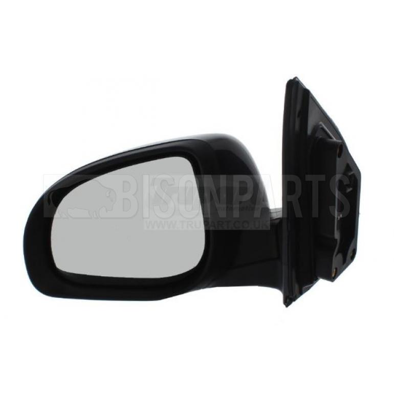 BLACK ELECTRIC ADJUST POWER FOLDING HEATED MIRROR HEAD PASSENGER SIDE LH