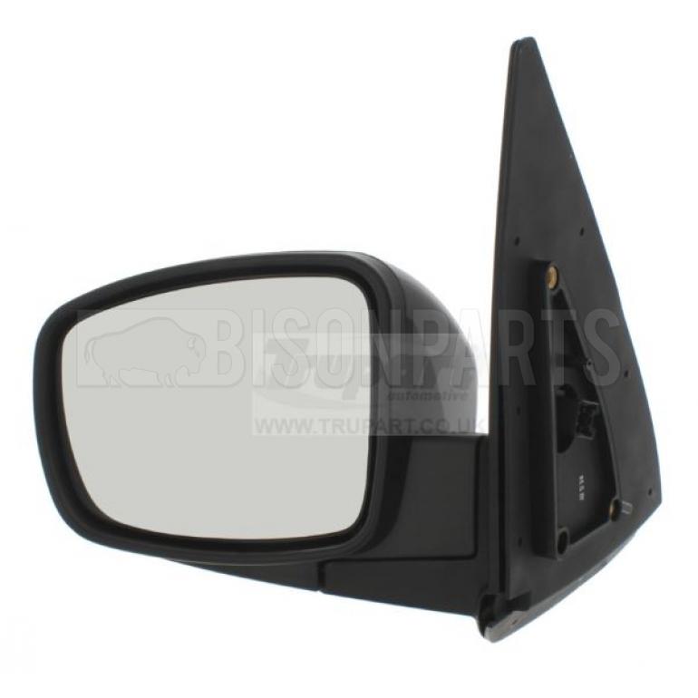 BLACK ELECTRIC ADJUST MIRROR HEAD PASSENGER SIDE LH