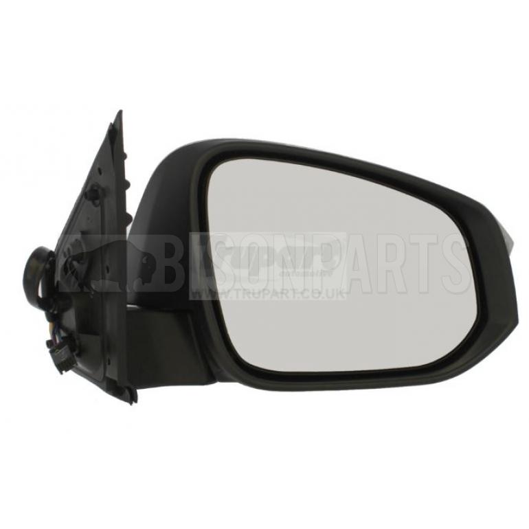 CHROME FINISH ELECTRIC ADJUST POWER FOLDING MIRROR HEAD DRIVER SIDE RH