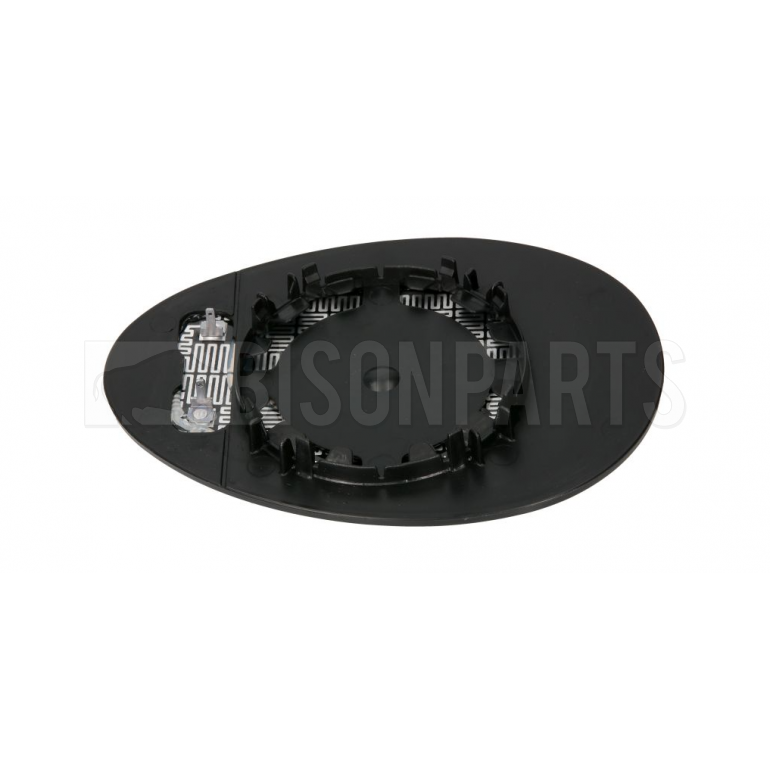HEATED MIRROR GLASS DRIVERS SIDE RH