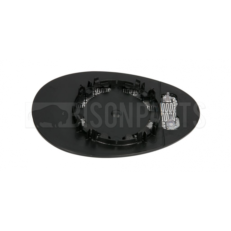 HEATED MIRROR GLASS PASSENGER SIDE LH