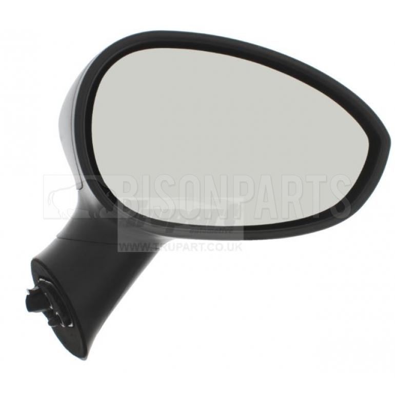 BLACK TEXTURED ELECTRIC ADJUST HEATED MIRROR HEAD DRIVER SIDE RH