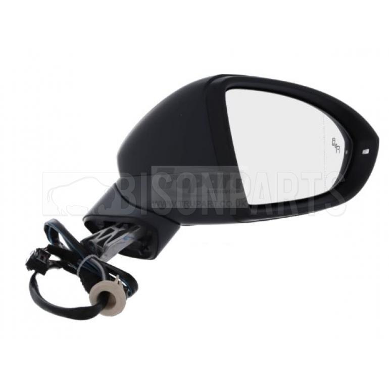 PRIMED ELECTRIC ADJUST HEATED MIRROR HEAD DRIVER SIDE RH