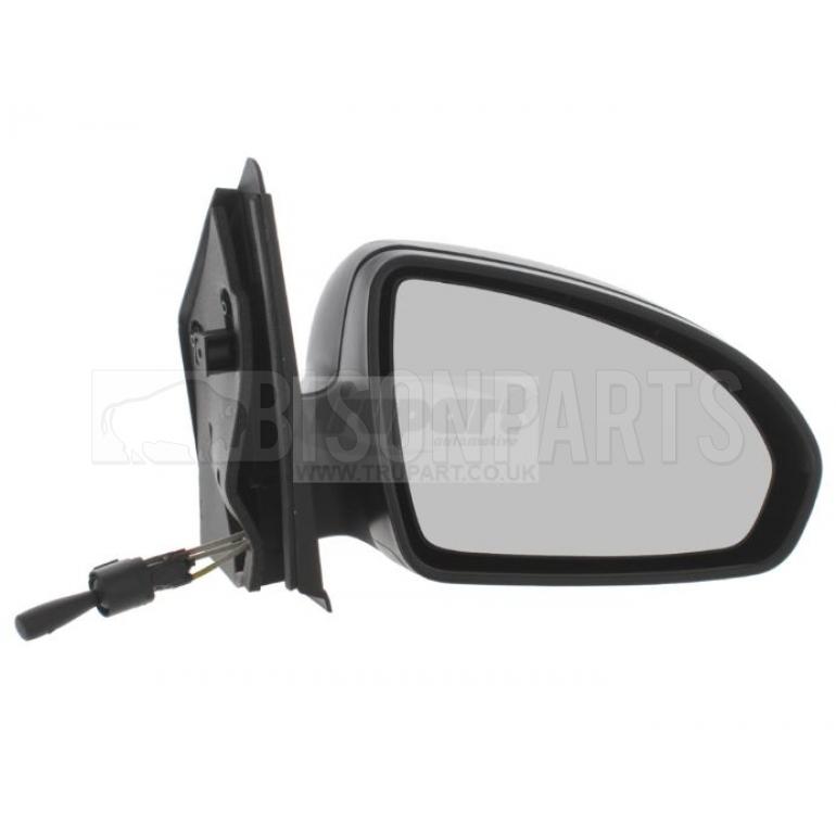 BLACK TEXTURED CABLE ADJUST MIRROR HEAD DRIVER SIDE RH