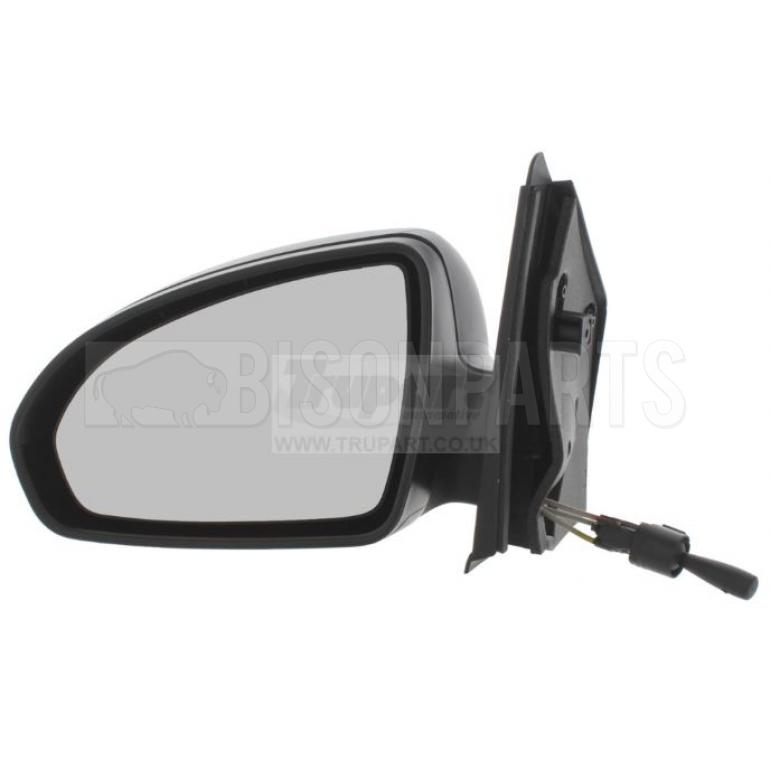 BLACK TEXTURED CABLE ADJUST MIRROR HEAD PASSENGER SIDE LH