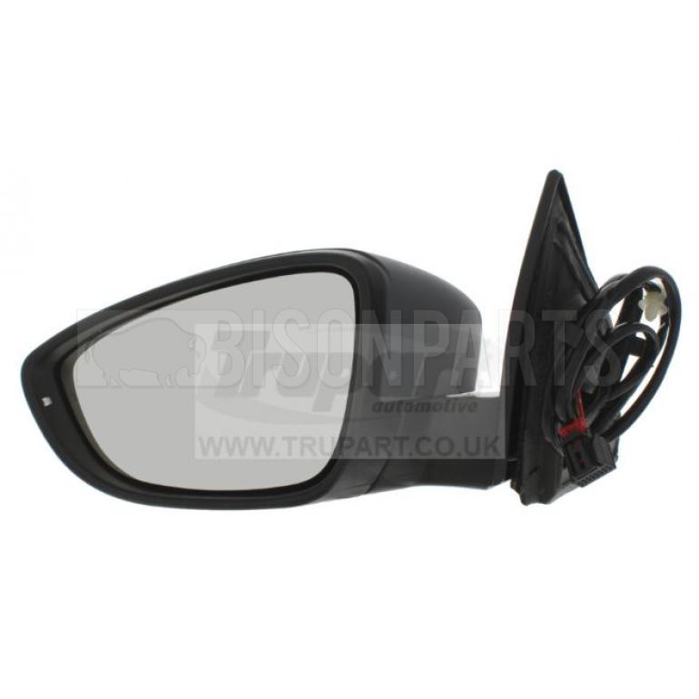 PRIMED ELECTRIC ADJUST HEATED MIRROR HEAD PASSENGER SIDE LH