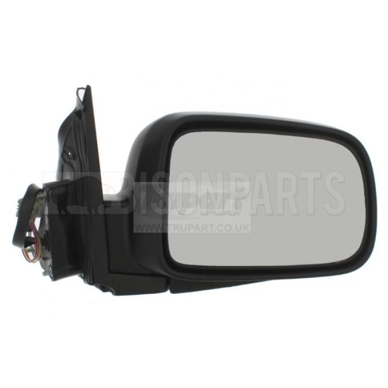 BLACK ELECTRIC ADJUST HEATED MIRROR HEAD DRIVER SIDE RH