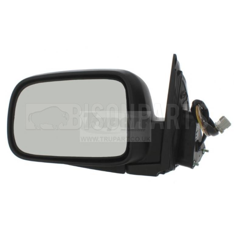 BLACK ELECTRIC ADJUST POWER FOLDING HEATED MIRROR HEAD PASSENGER SIDE LH
