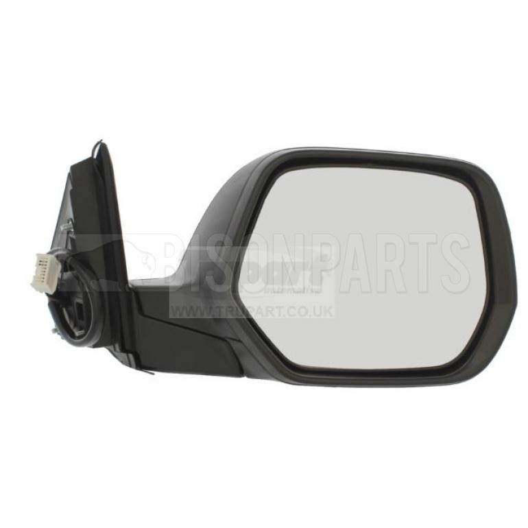 BLACK ELECTRIC ADJUST POWER FOLDING HEATED MIRROR HEAD DRIVER SIDE RH