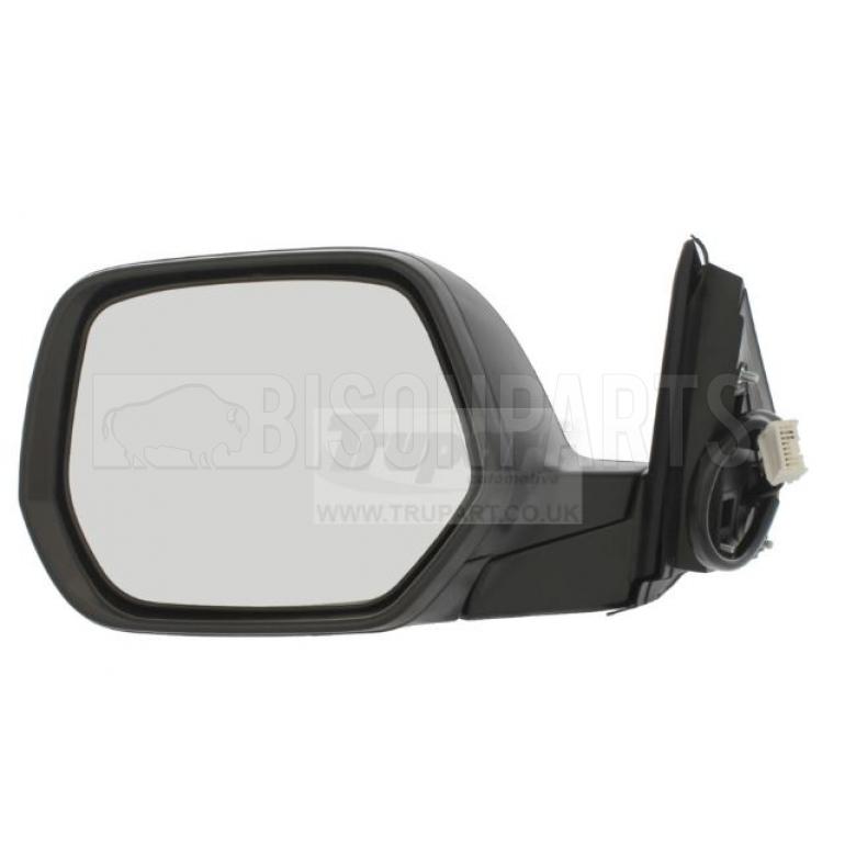 BLACK ELECTRIC ADJUST POWER FOLDING HEATED MIRROR HEAD PASSENGER SIDE LH