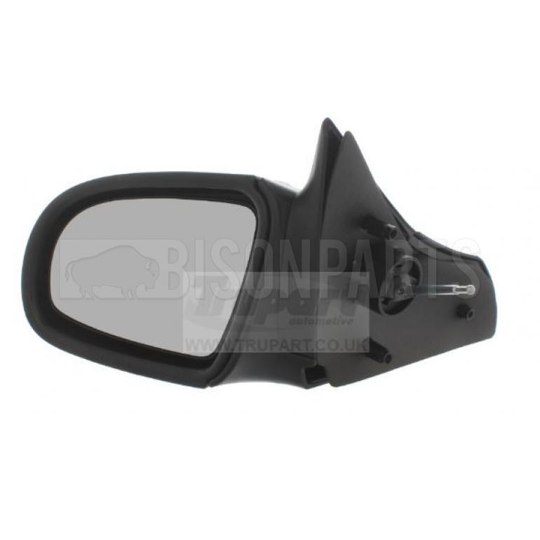 BLACK TEXTURED LEVER ADJUST MIRROR HEAD PASSENGER SIDE LH