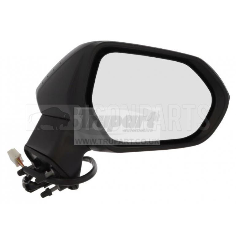 PRIMED ELECTRIC ADJUST POWER FOLDING HEATED MIRROR HEAD DRIVER SIDE RH