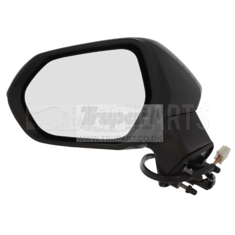 PRIMED ELECTRIC ADJUST POWER FOLDING HEATED MIRROR HEAD PASSENGER SIDE LH