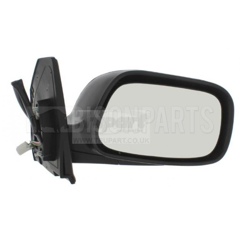 BLACK ELECTRIC ADJUST MIRROR HEAD DRIVER SIDE RH