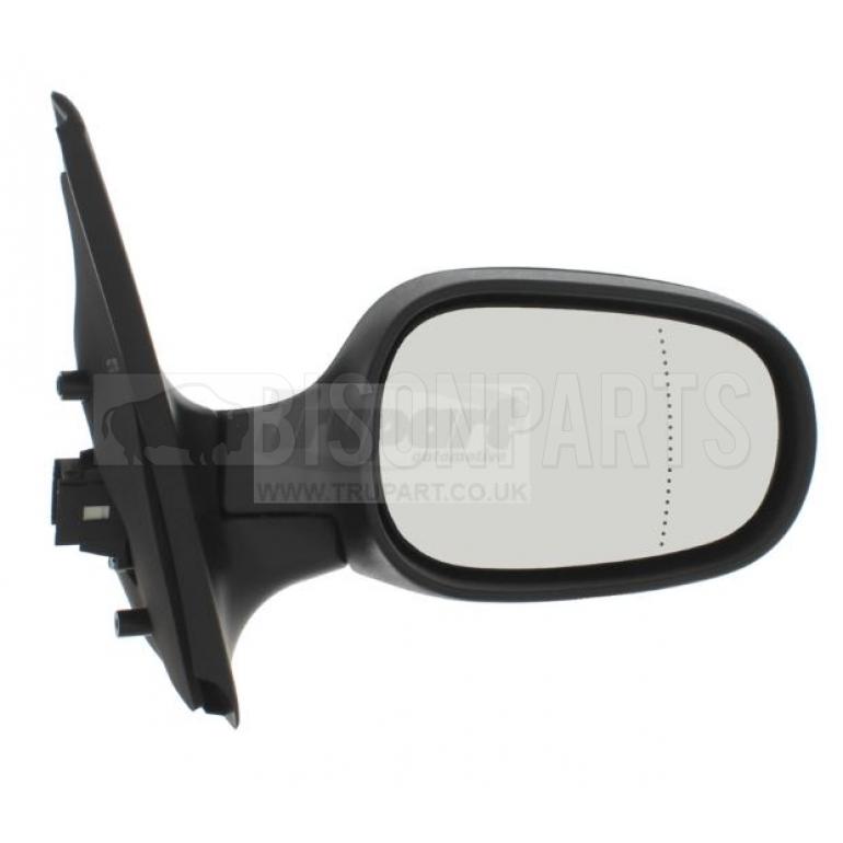 BLACK TEXTURED ELECTRIC ADJUST HEATED MIRROR HEAD DRIVER SIDE RH