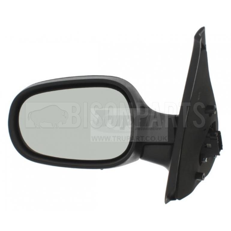BLACK TEXTURED ELECTRIC ADJUST HEATED MIRROR HEAD PASSENGER SIDE LH