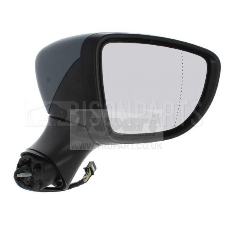 PRIMED ELECTRIC ADJUST POWER FOLDING HEATED MIRROR HEAD DRIVER SIDE RH