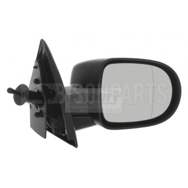 BLACK TEXTURED CABLE ADJUST MIRROR HEAD DRIVER SIDE RH