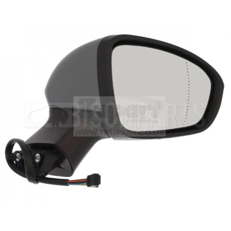PRIMED ELECTRIC ADJUST POWER FOLDING HEATED MIRROR HEAD DRIVER SIDE RH
