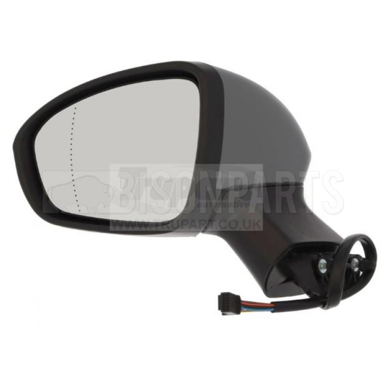 PRIMED ELECTRIC ADJUST POWER FOLDING HEATED MIRROR HEAD PASSENGER SIDE LH