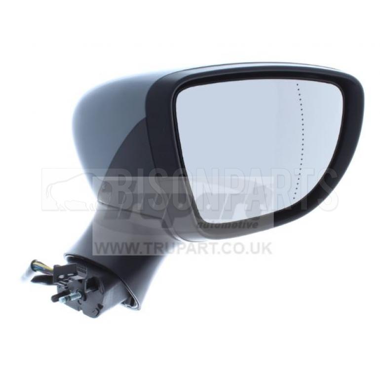 PRIMED ELECTRIC ADJUST HEATED MIRROR HEAD DRIVER SIDE RH