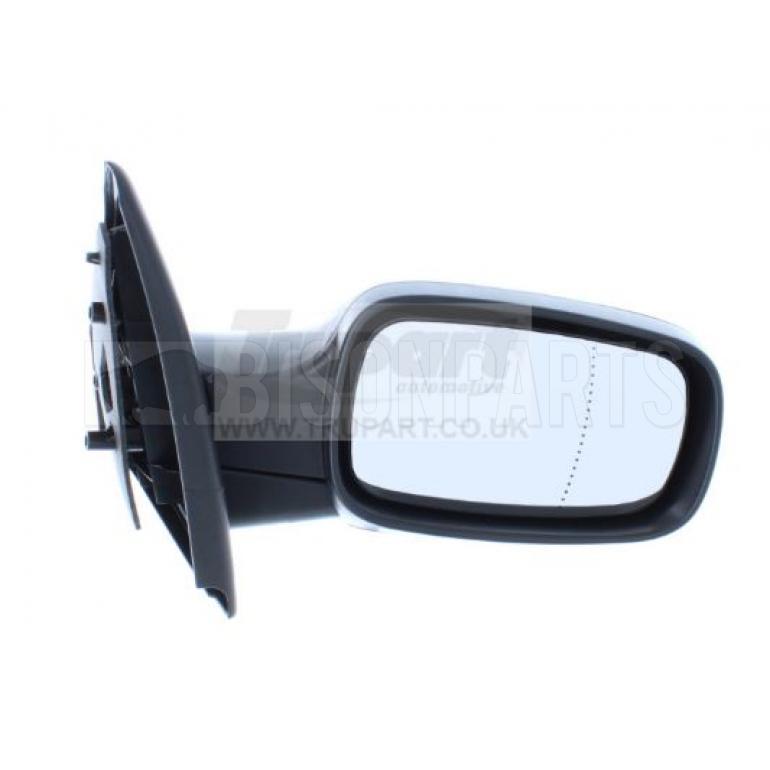 BLACK TEXTURED ELECTRIC ADJUST HEATED MIRROR HEAD DRIVER SIDE RH