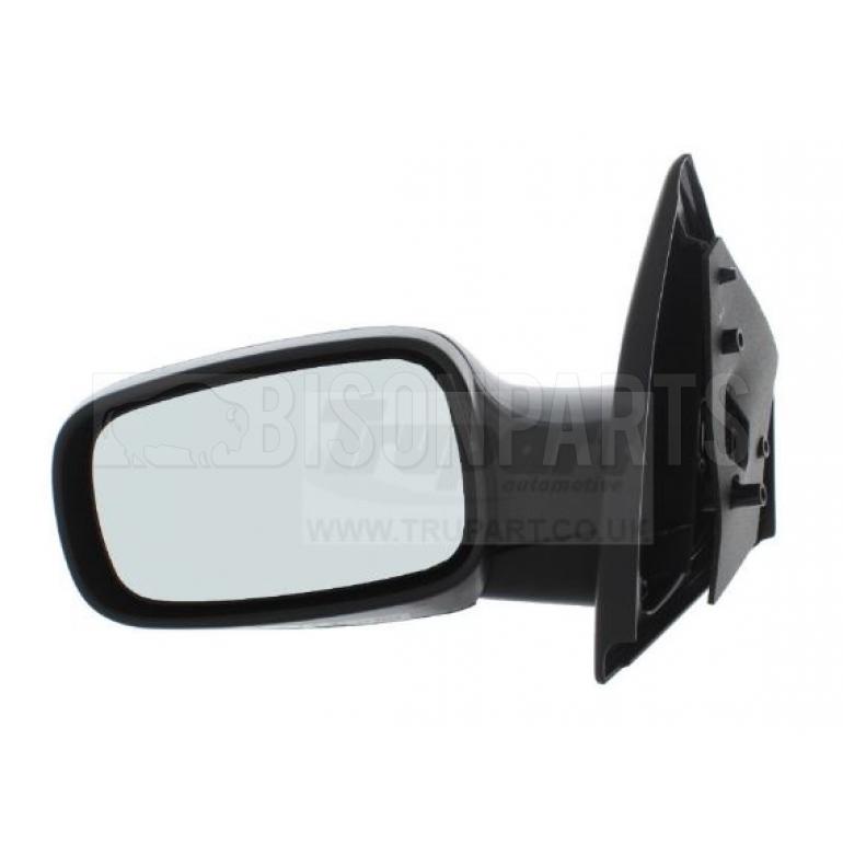 BLACK TEXTURED ELECTRIC ADJUST HEATED MIRROR HEAD PASSENGER SIDE LH