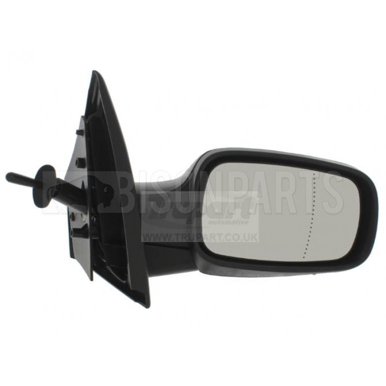 BLACK TEXTURED CABLE ADJUST MIRROR HEAD DRIVER SIDE RH