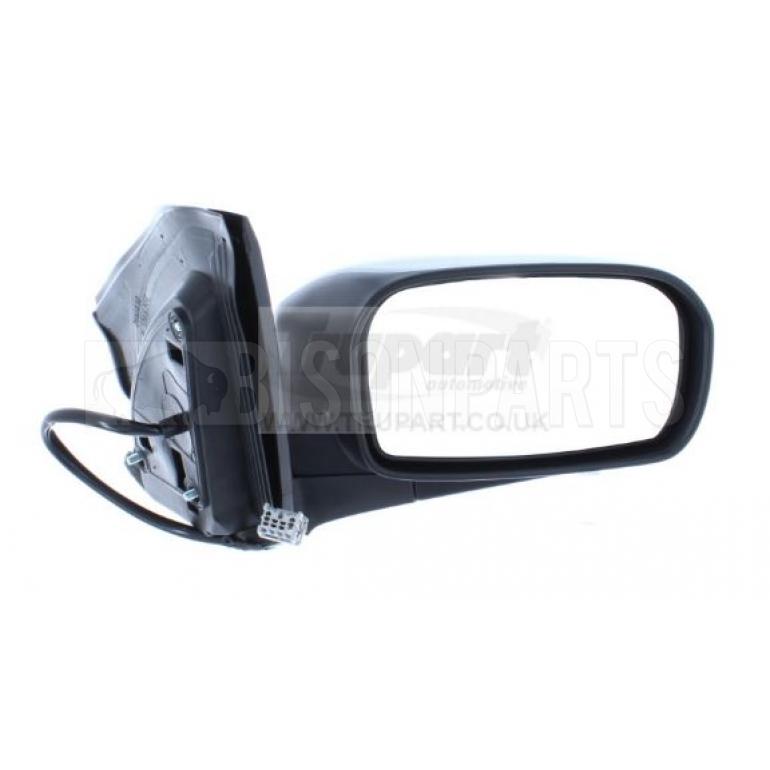 BLACK ELECTRIC ADJUST HEATED MIRROR HEAD DRIVER SIDE RH