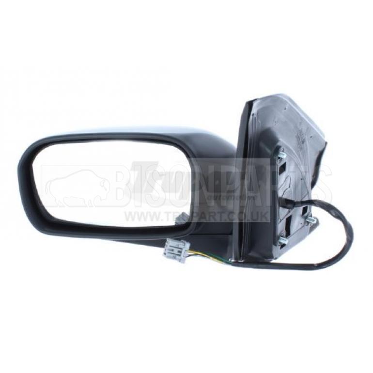 BLACK ELECTRIC ADJUST HEATED MIRROR HEAD PASSENGER SIDE LH