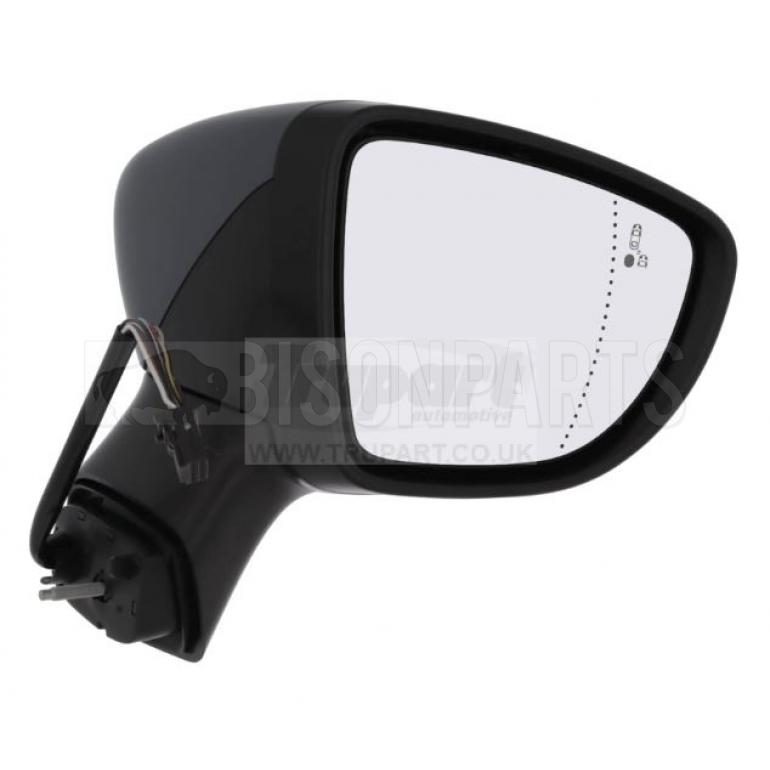 PRIMED ELECTRIC ADJUST POWER FOLDING HEATED MIRROR HEAD DRIVER SIDE RH
