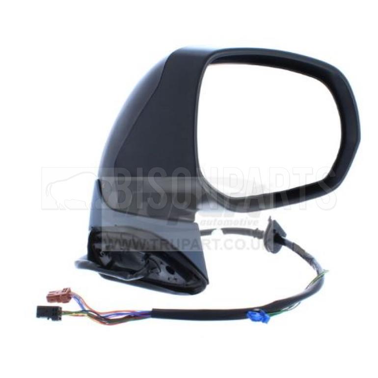 PRIMED ELECTRIC ADJUST POWER FOLDING HEATED MIRROR HEAD DRIVER SIDE RH