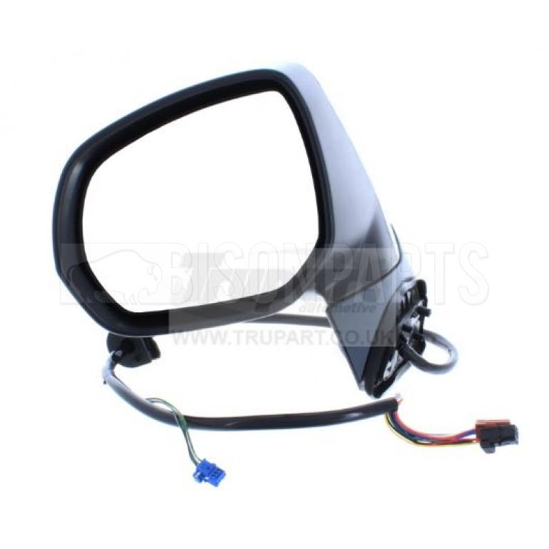 PRIMED ELECTRIC ADJUST POWER FOLDING HEATED MIRROR HEAD PASSENGER SIDE LH