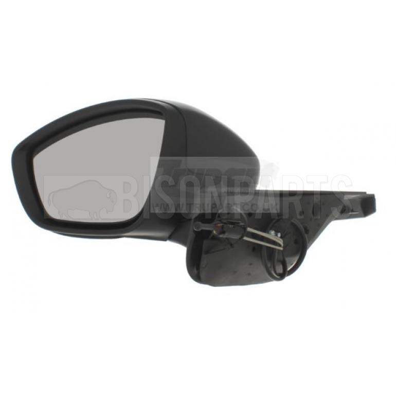 BLACK TEXTURED CABLE ADJUST MIRROR HEAD PASSENGER SIDE LH