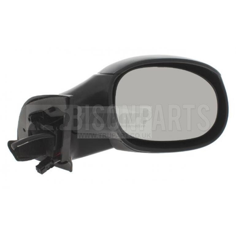BLACK TEXTURED ELECTRIC ADJUST MIRROR HEAD DRIVER SIDE RH
