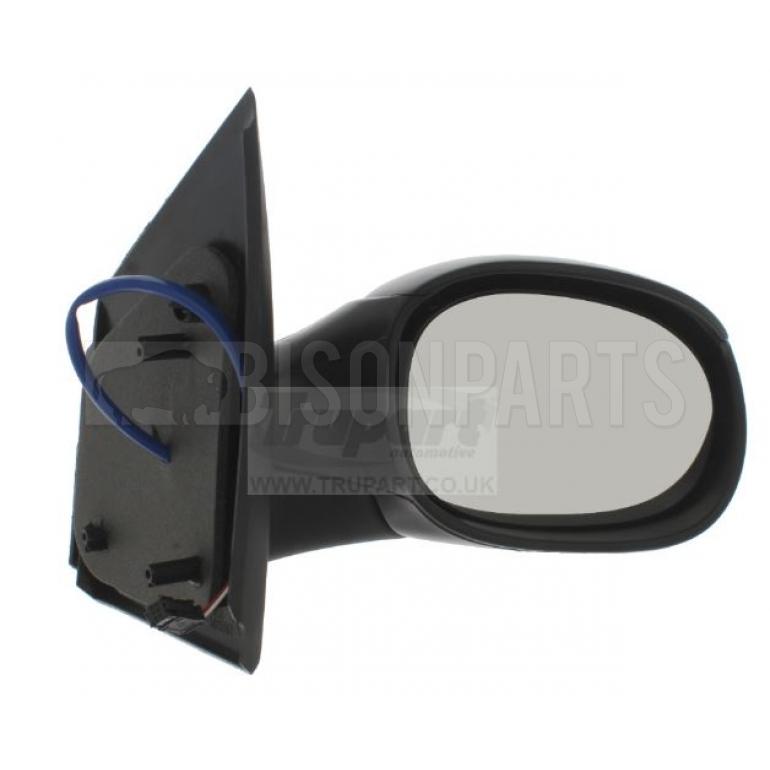 BLACK TEXTURED ELECTRIC ADJUST MIRROR HEAD DRIVER SIDE RH