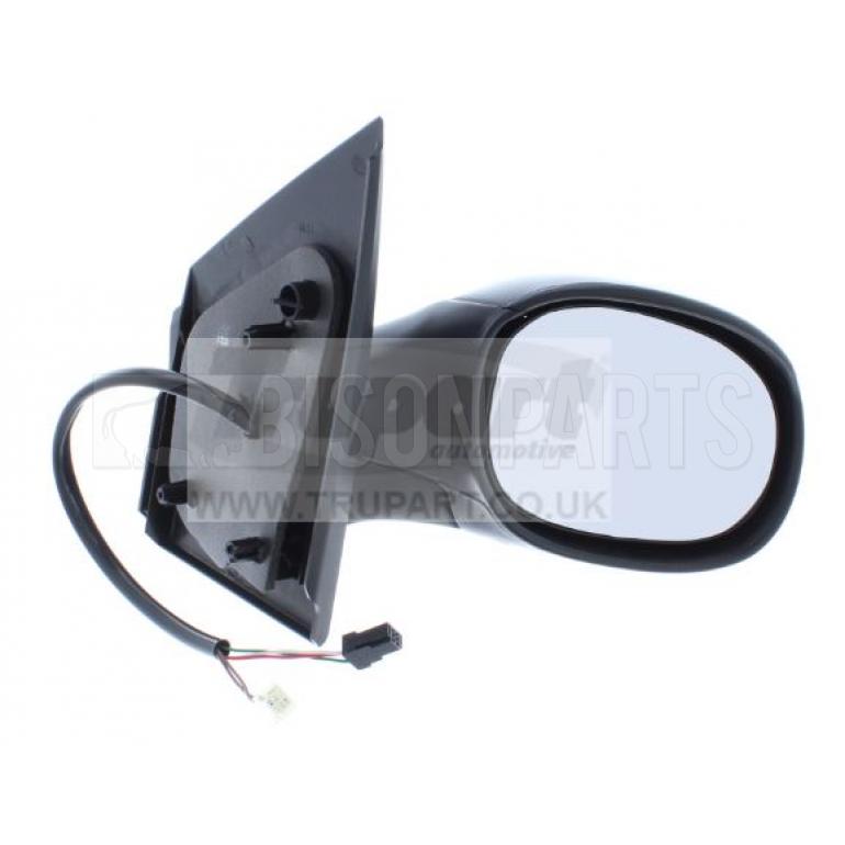 BLACK TEXTURED ELECTRIC ADJUST HEATED MIRROR HEAD DRIVER SIDE RH