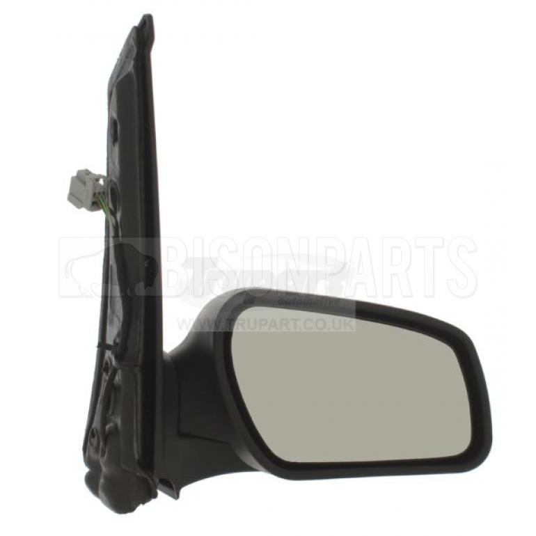BLACK ELECTRIC ADJUST HEATED MIRROR HEAD DRIVER SIDE RH