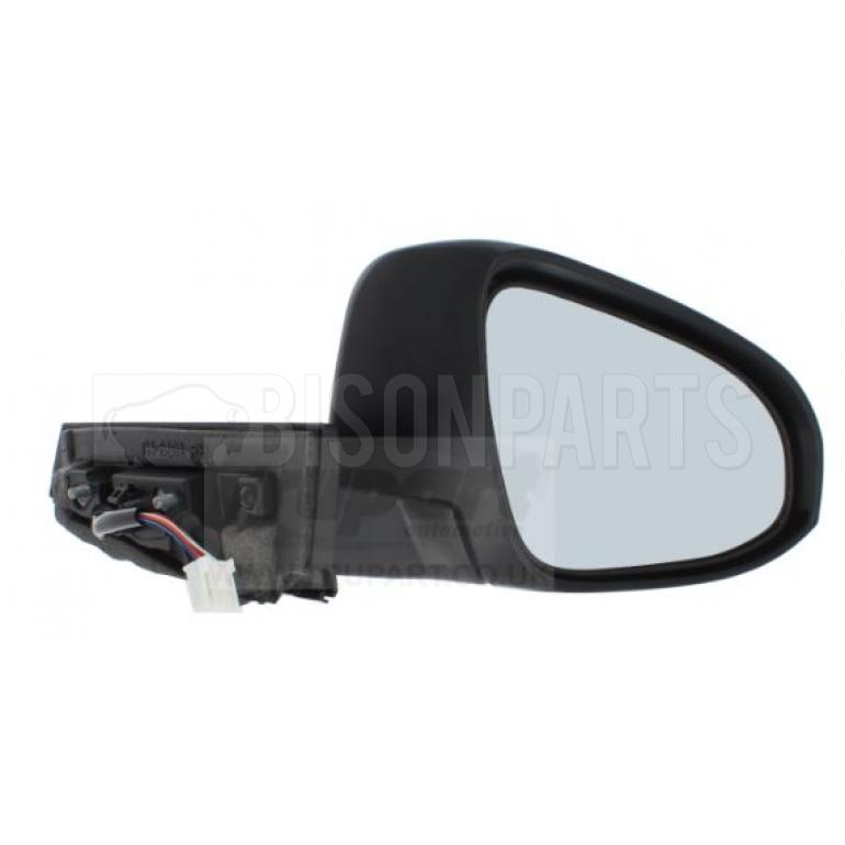 PRIMED ELECTRIC ADJUST HEATED MIRROR HEAD DRIVER SIDE RH