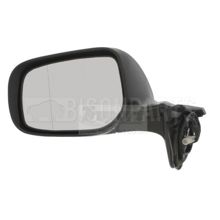 BLACK ELECTRIC ADJUST HEATED MIRROR HEAD PASSENGER SIDE LH