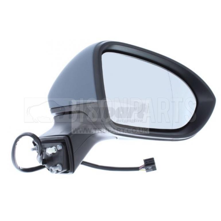 PRIMED ELECTRIC ADJUST POWER FOLDING HEATED MIRROR HEAD DRIVER SIDE RH