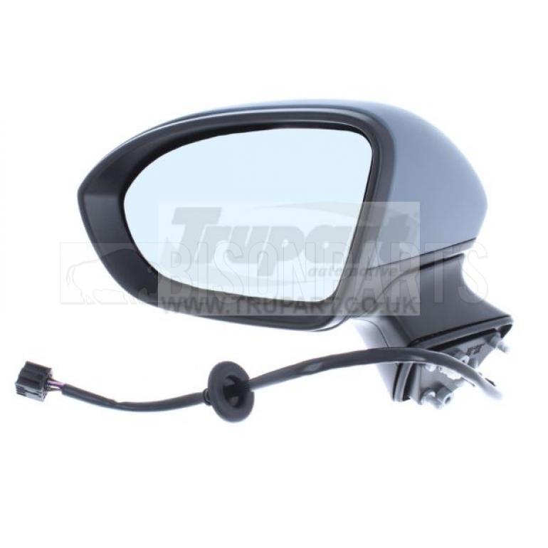 PRIMED ELECTRIC ADJUST POWER FOLDING HEATED MIRROR HEAD PASSENGER SIDE LH