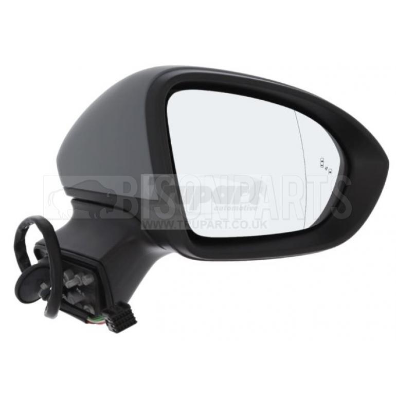 PRIMED ELECTRIC ADJUST POWER FOLDING HEATED MIRROR HEAD DRIVER SIDE RH